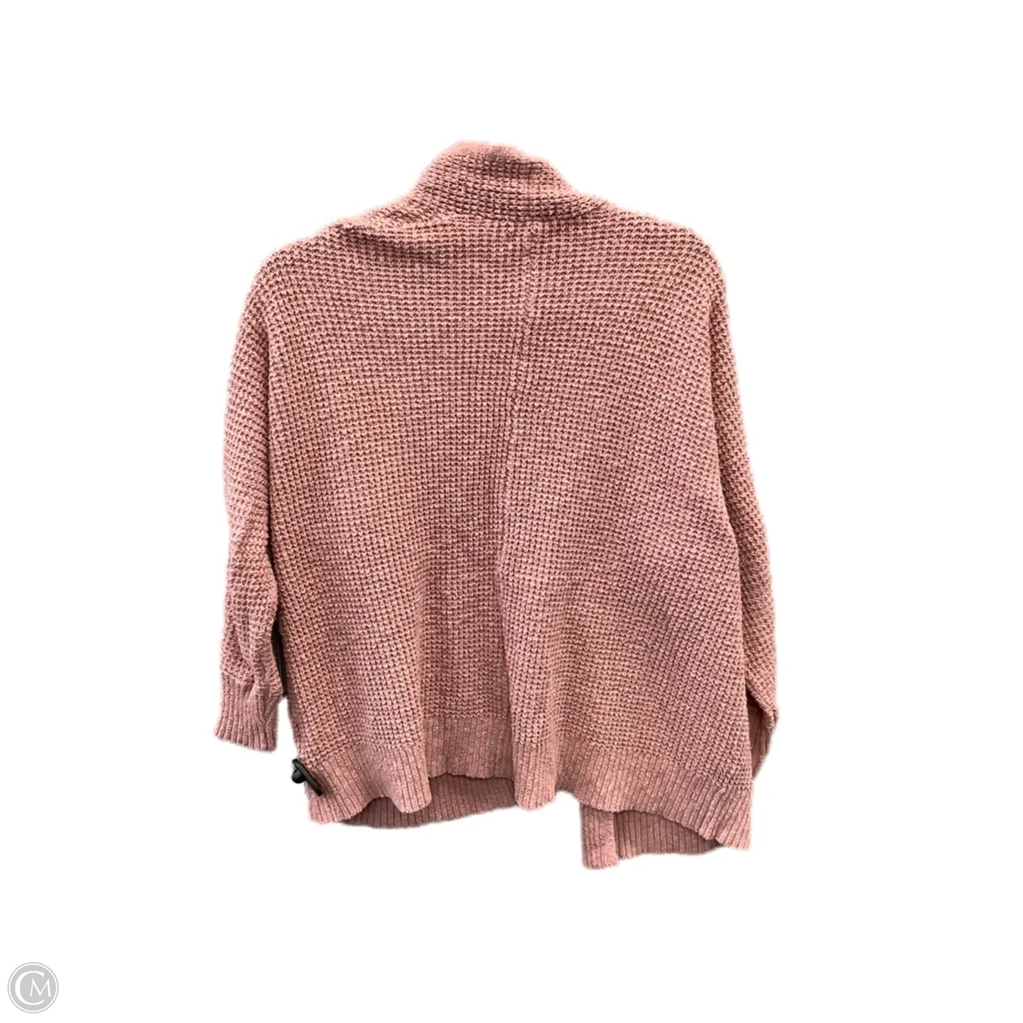 Sweater Cardigan By American Eagle In Pink, Size: Xs