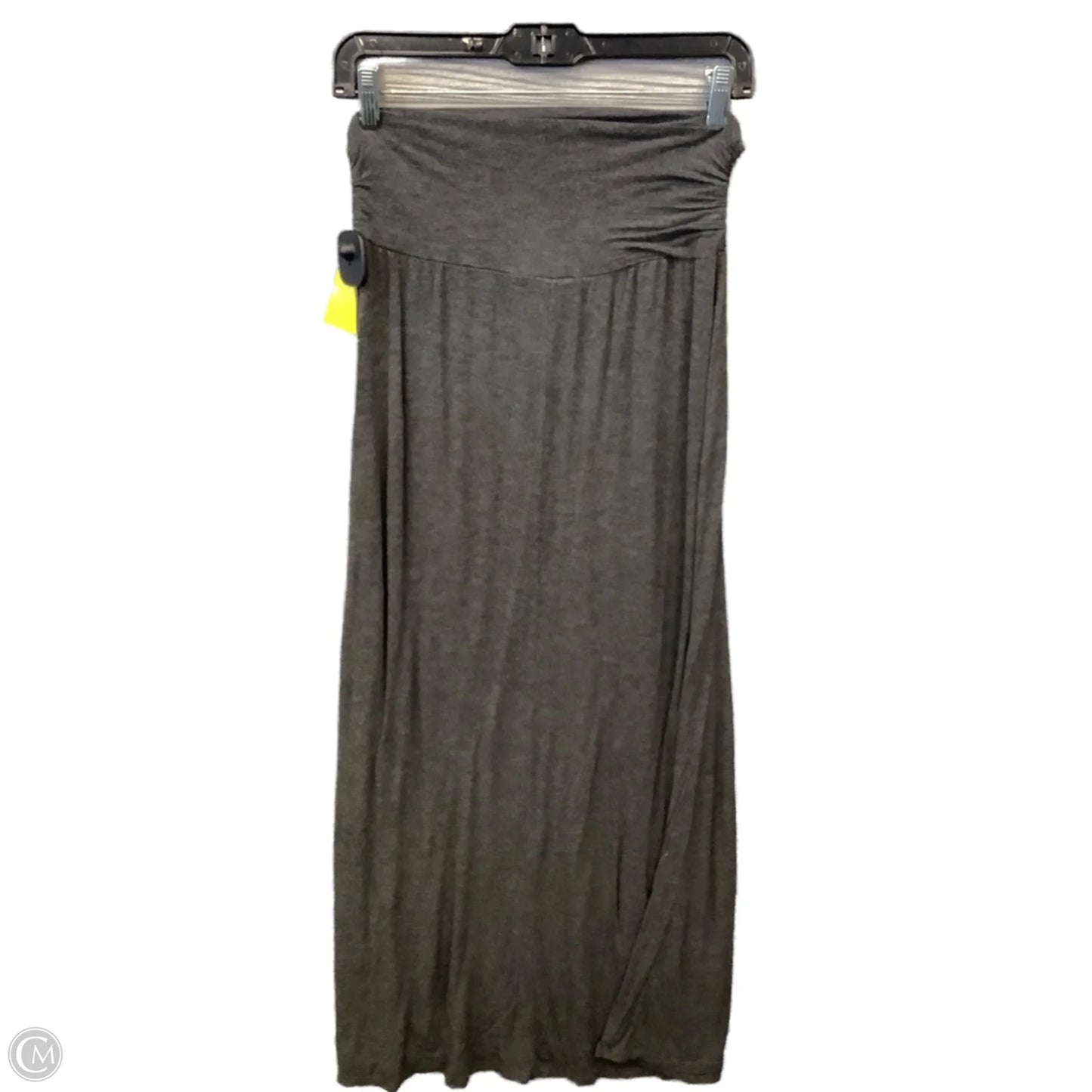 Skirt Maxi By Ab Studio In Grey, Size: 4