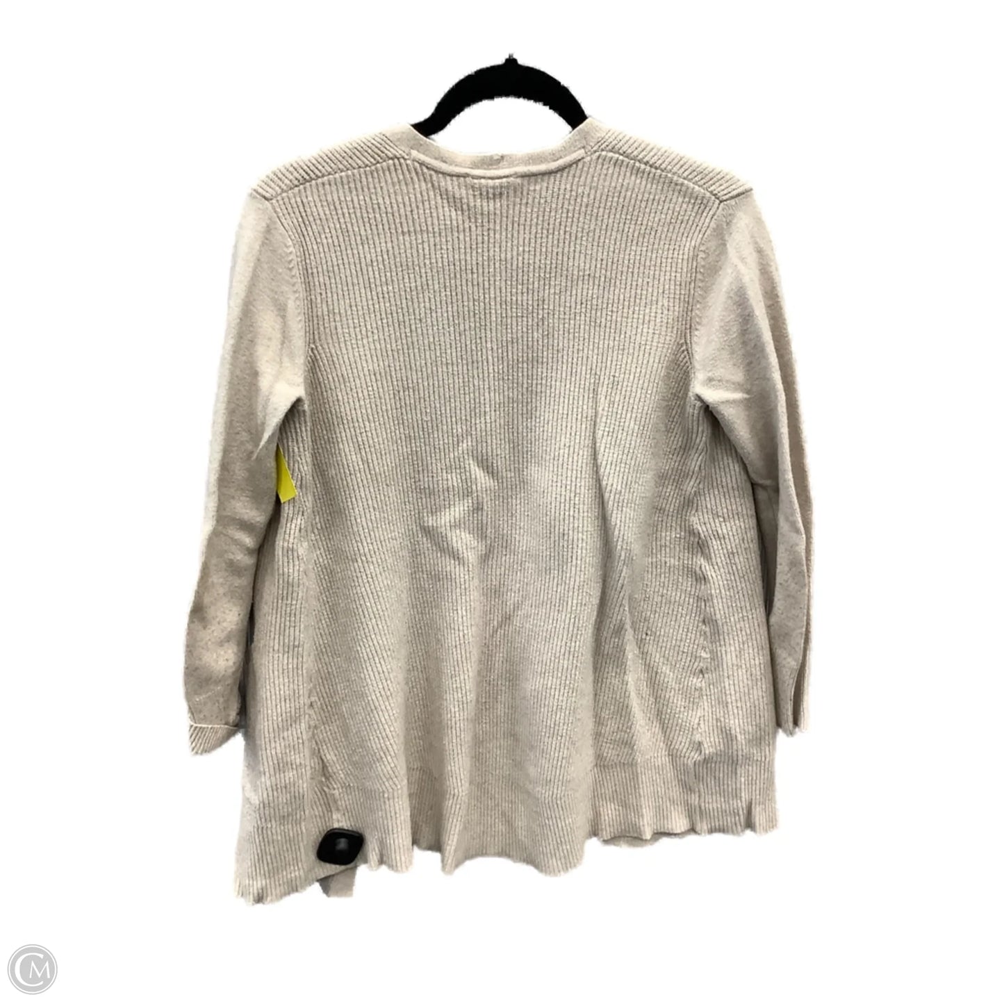 Sweater Cardigan By Clothes Mentor In Beige, Size: S