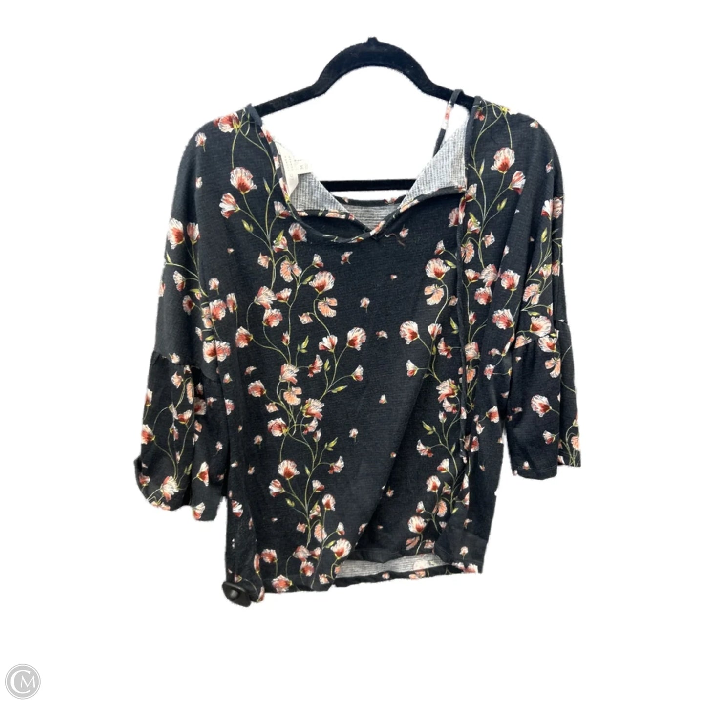 Top Long Sleeve By Lc Lauren Conrad In Grey, Size: M