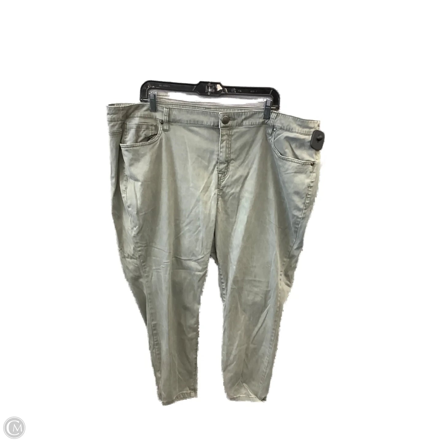 Jeans Skinny By Lane Bryant In Green, Size: 24