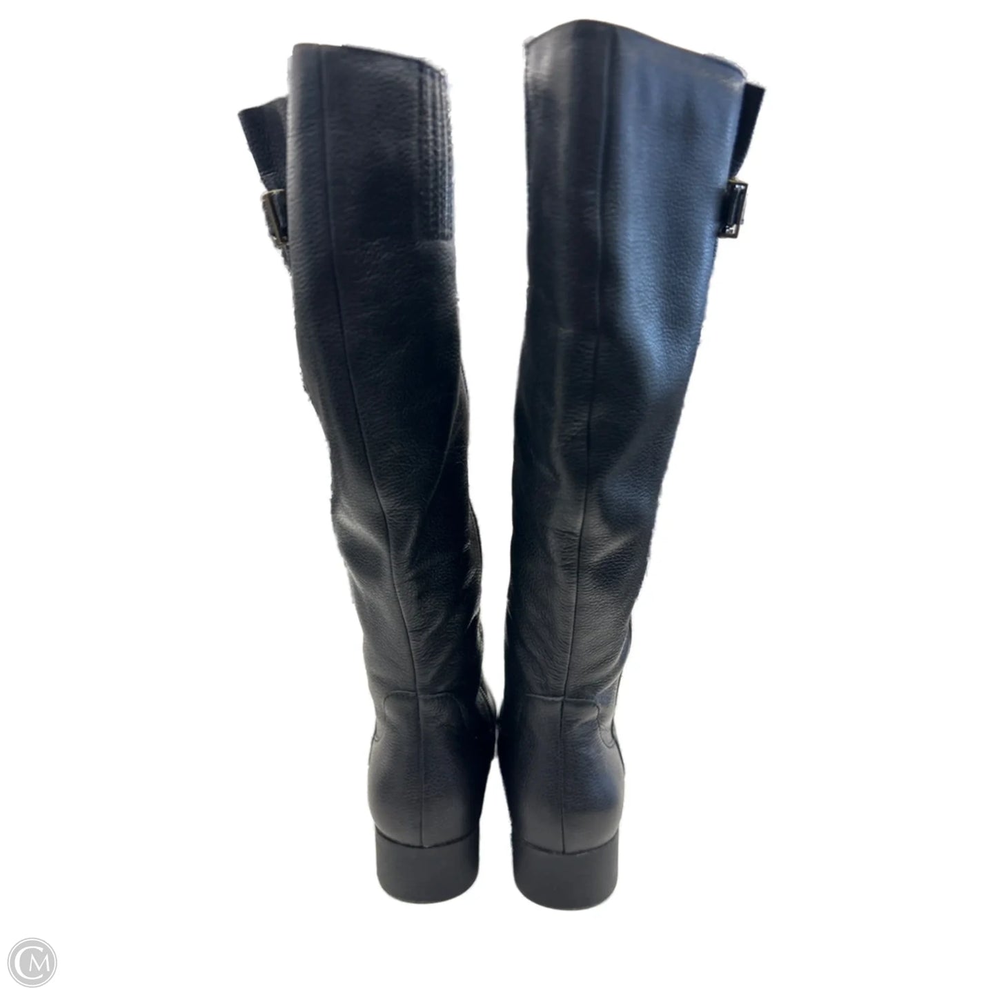 Boots Mid-calf Heels By Comfortview In Black, Size: 9