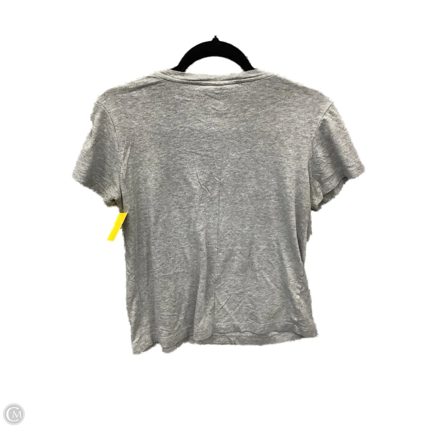Top Short Sleeve By Dkny In Grey, Size: S