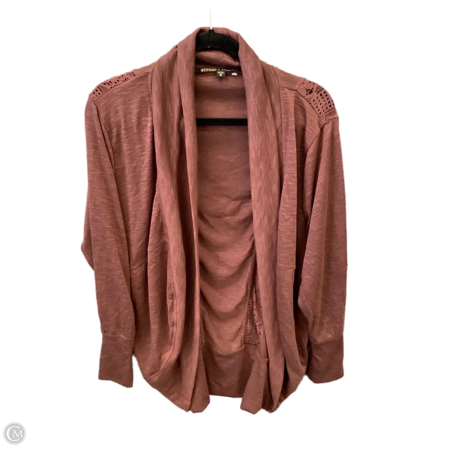 Cardigan By Clothes Mentor In Brown, Size: M