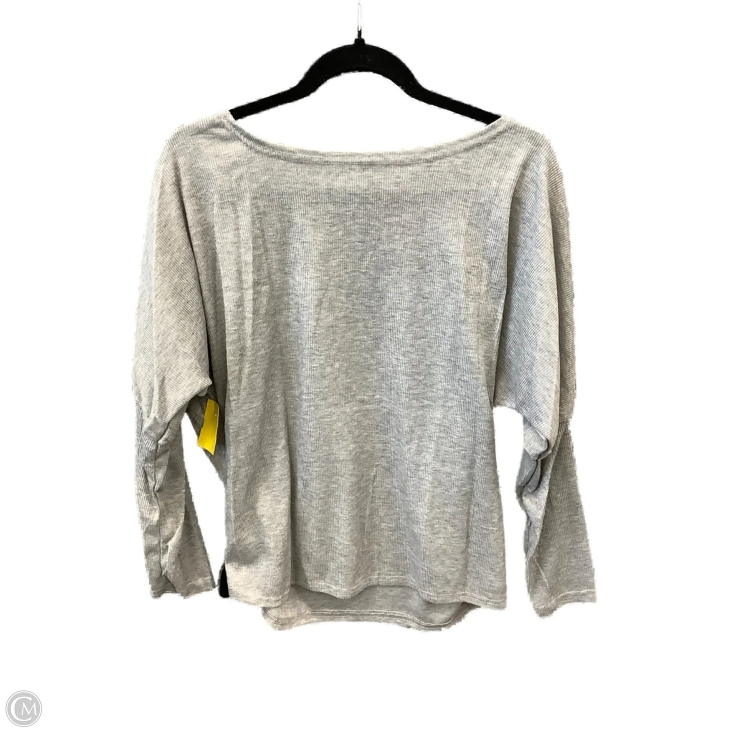 Top Long Sleeve By Clothes Mentor In Grey, Size: L
