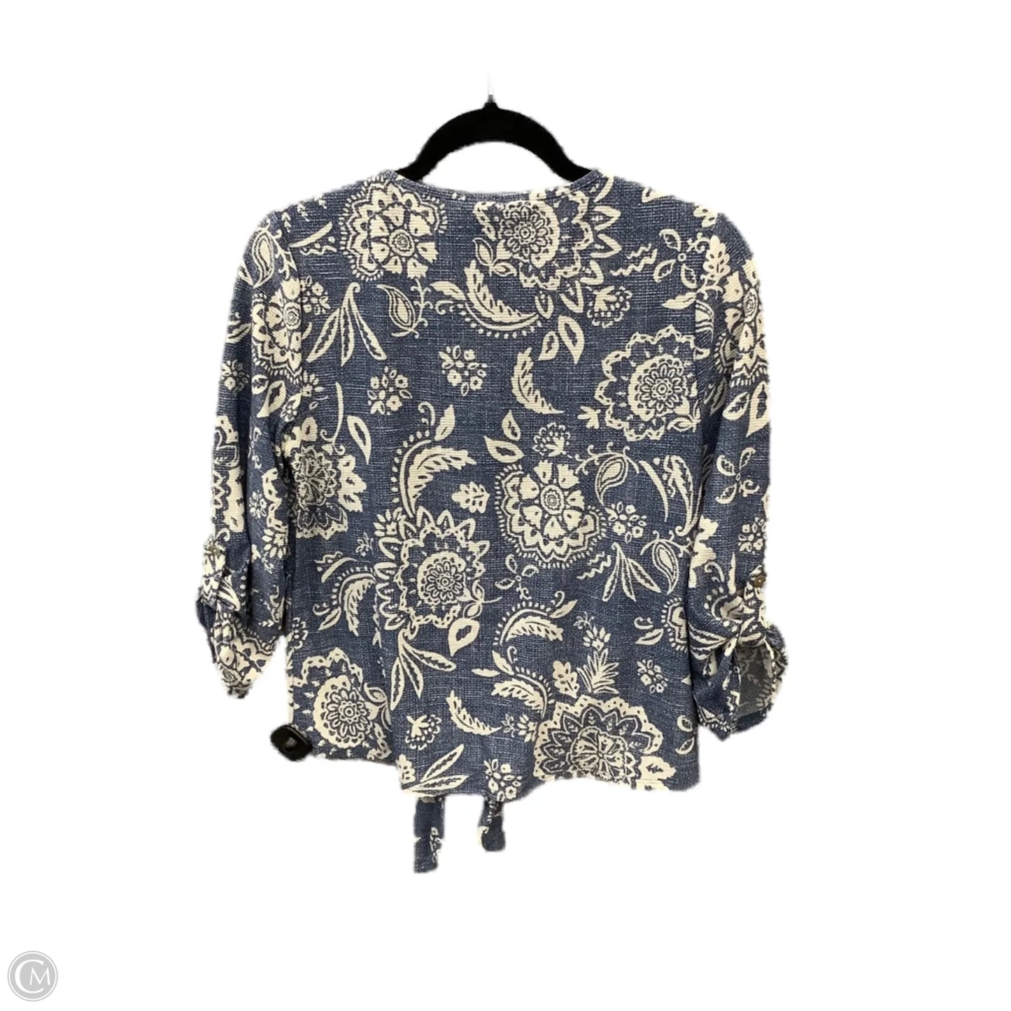 Top Long Sleeve By Clothes Mentor In Blue, Size: S