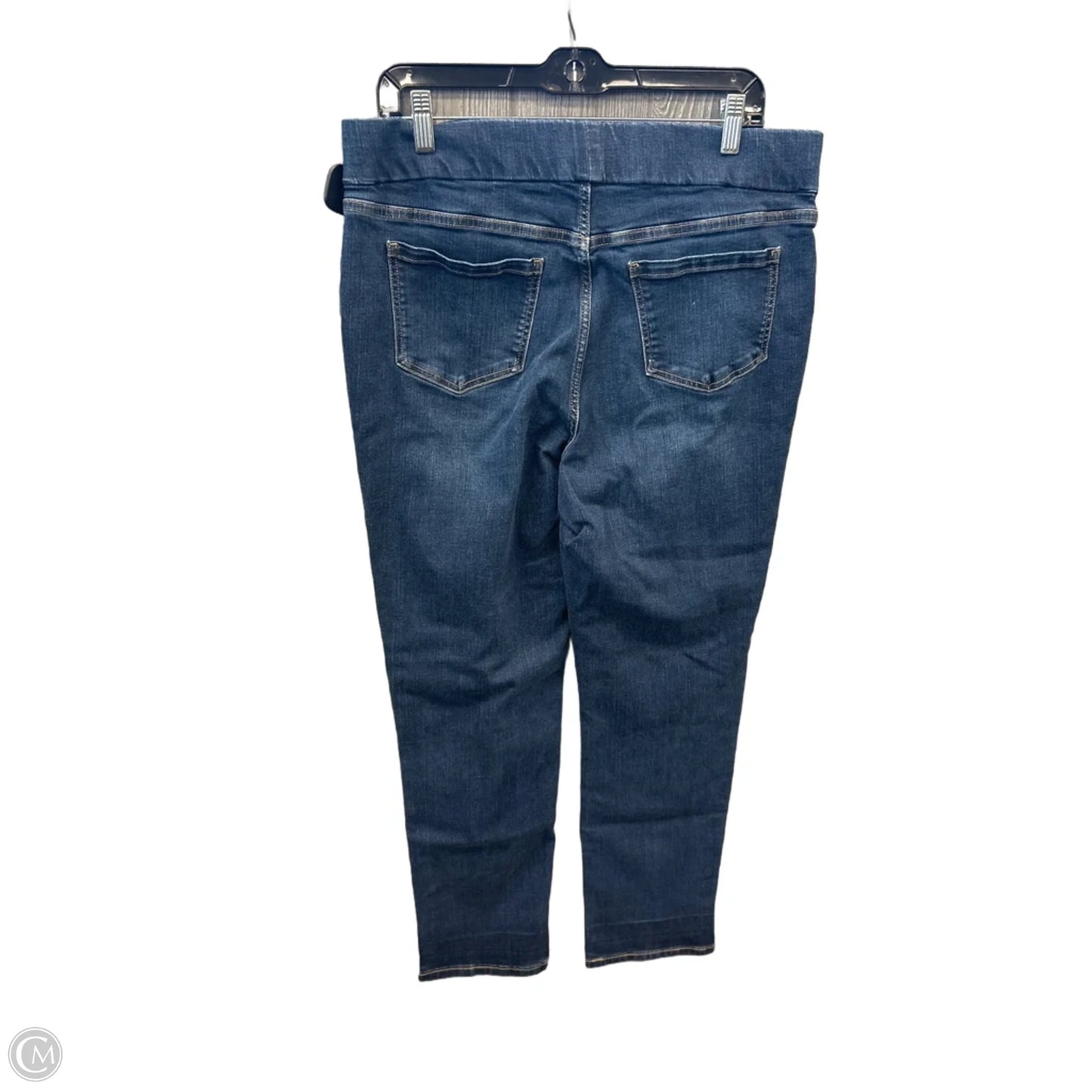 Jeans Straight By Liz Claiborne In Blue Denim, Size: 14