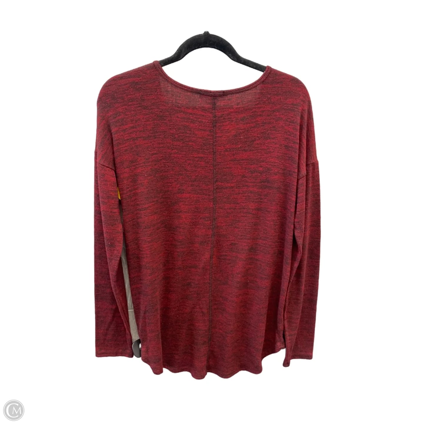 Top Long Sleeve By Maurices In Red, Size: M