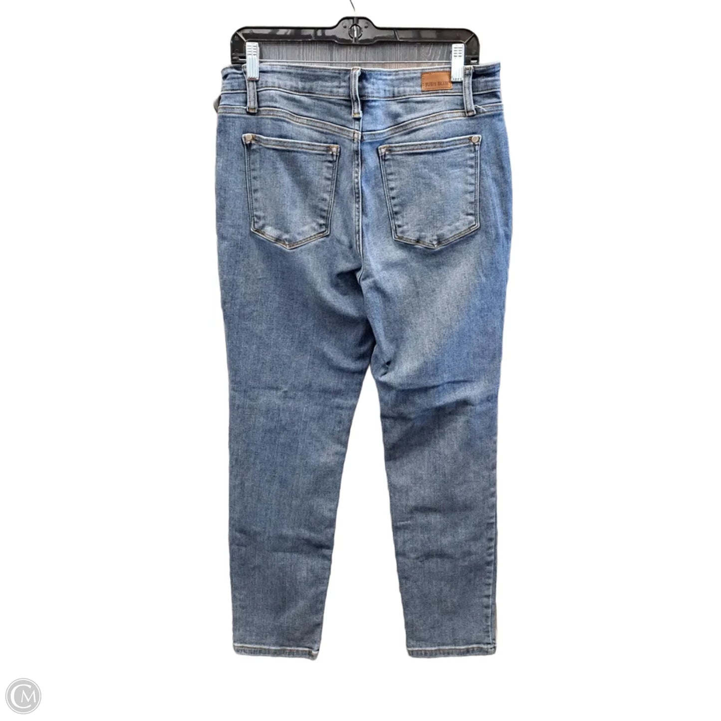 Jeans Skinny By Judy Blue In Blue Denim, Size: 10