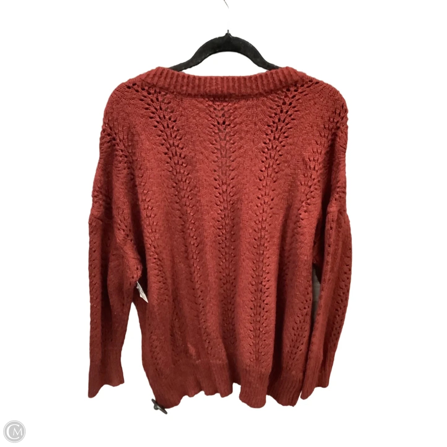 Sweater By Clothes Mentor In Red, Size: 2x