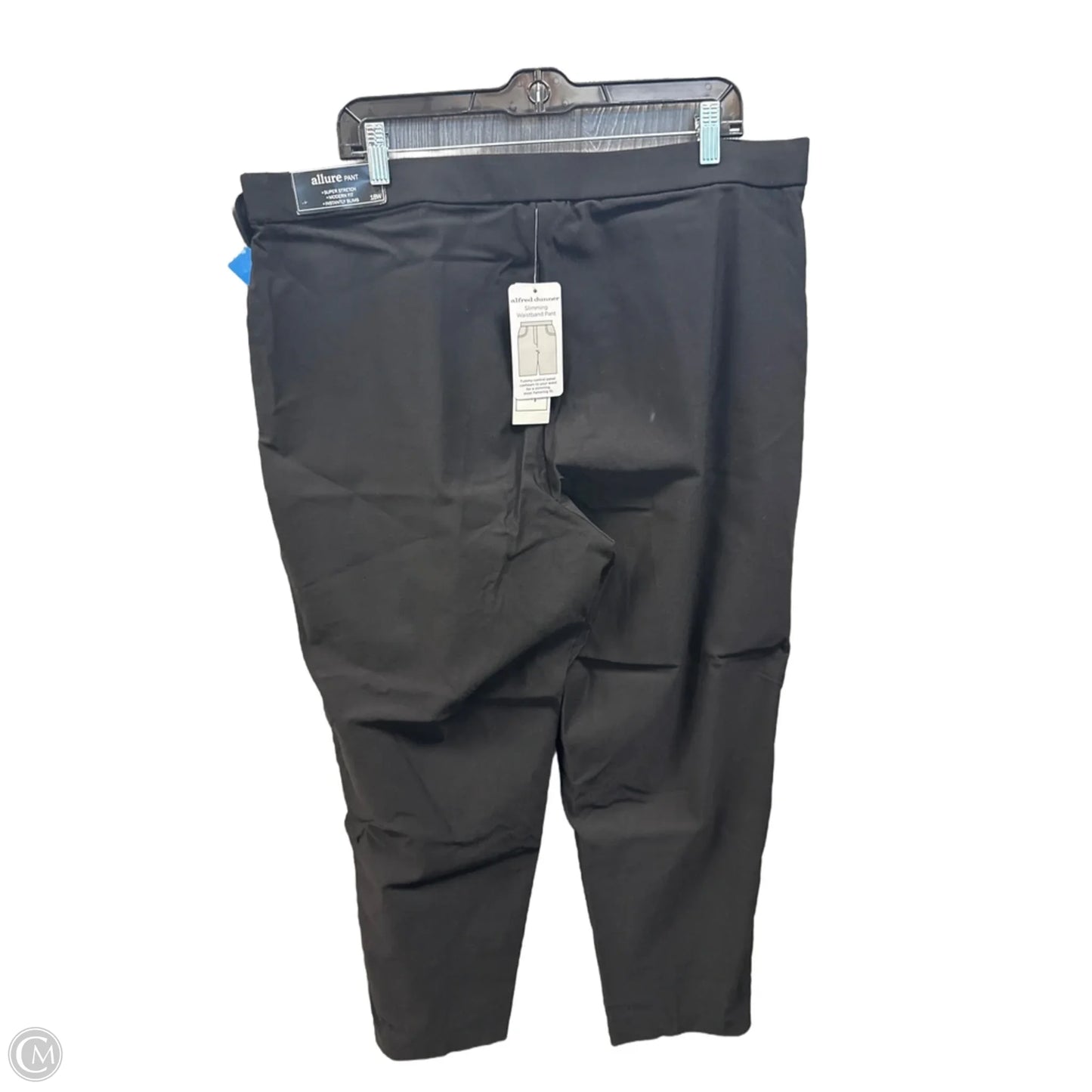 Pants Dress By Alfred Dunner In Black, Size: 18