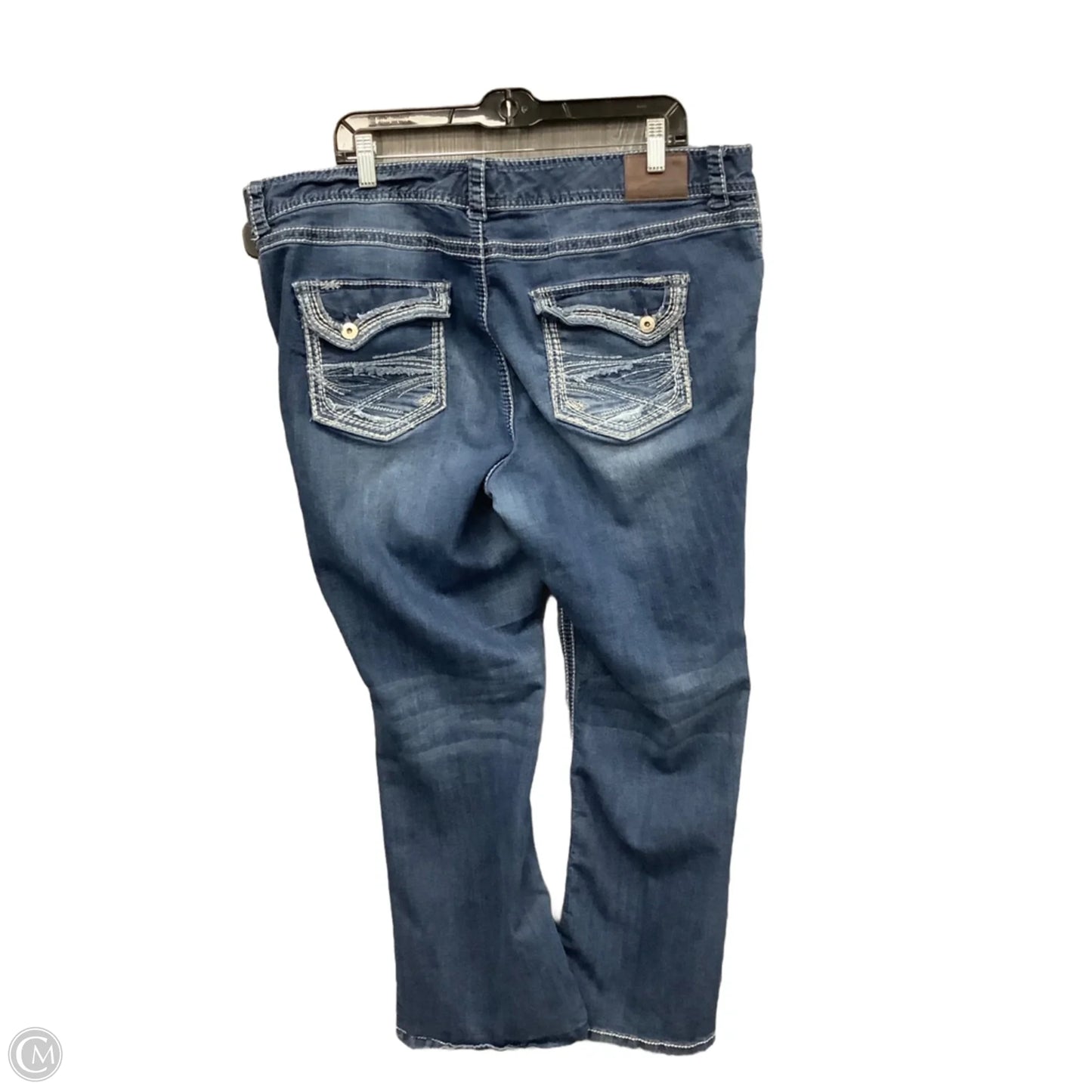 Jeans Boot Cut By Maurices In Blue Denim, Size: 24