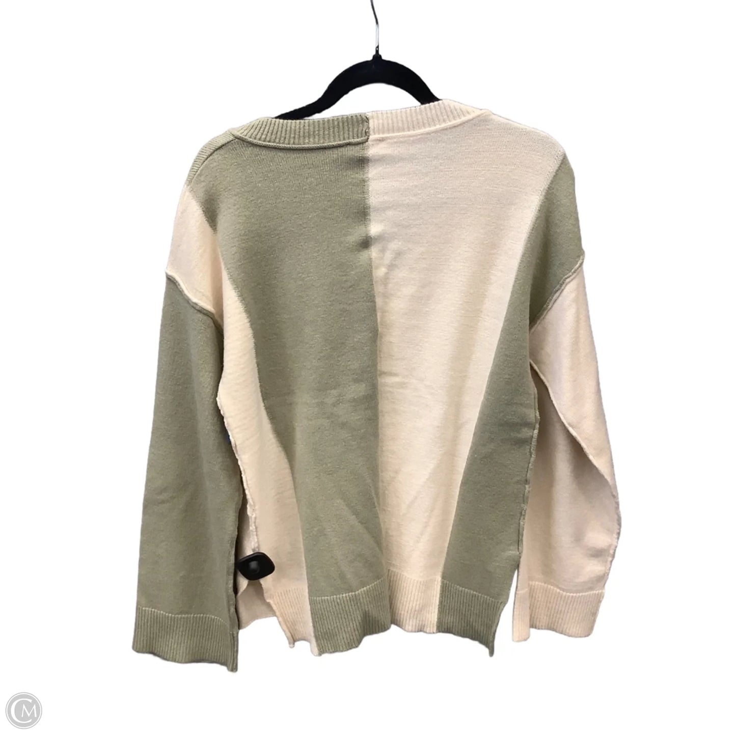 Sweater By Hem & Thread In Brown & Green, Size: M
