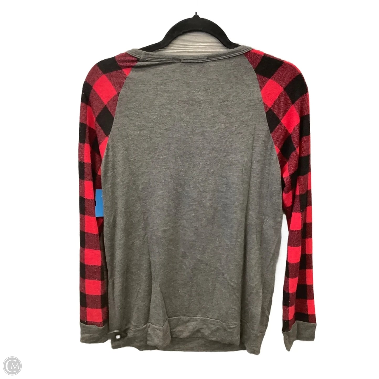 Top Long Sleeve By Zutter In Grey, Size: S