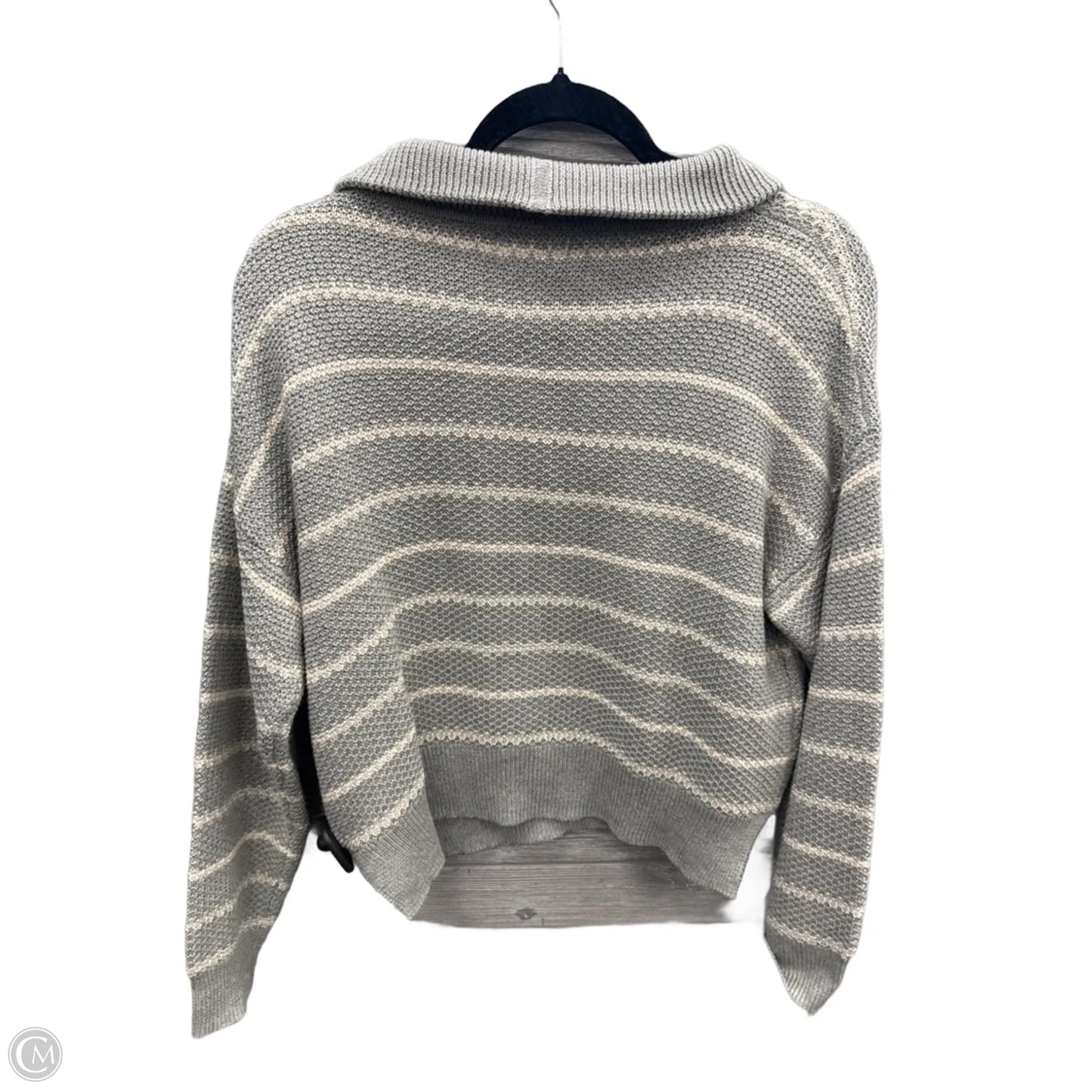 Sweater By Promesa In Grey, Size: S