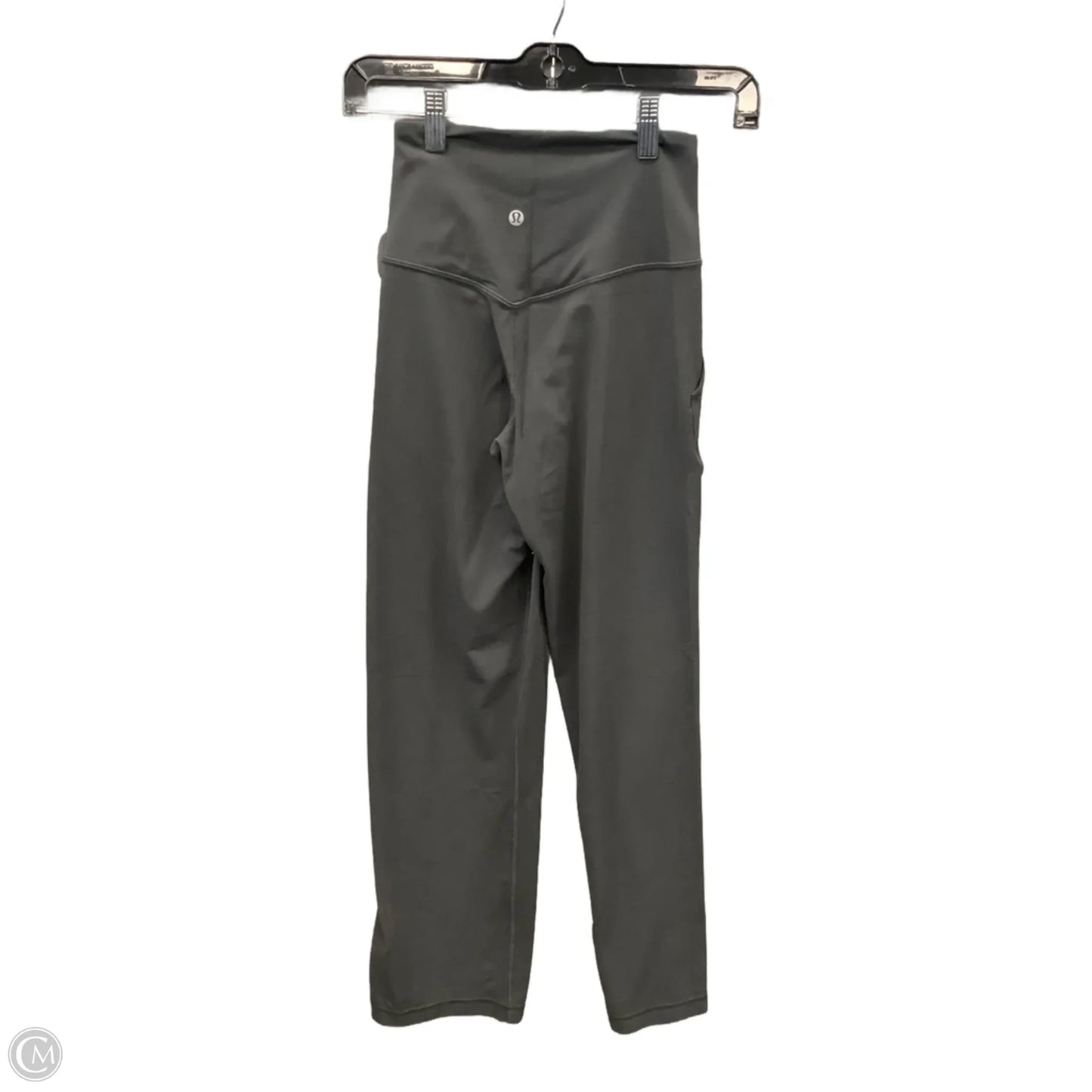 Athletic Leggings By Lululemon In Grey, Size: Xs