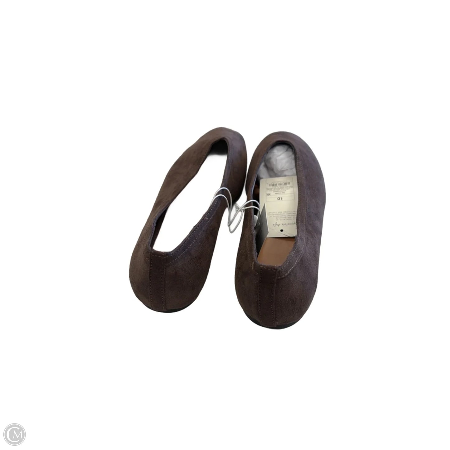 Shoes Flats By A New Day In Brown, Size: 10
