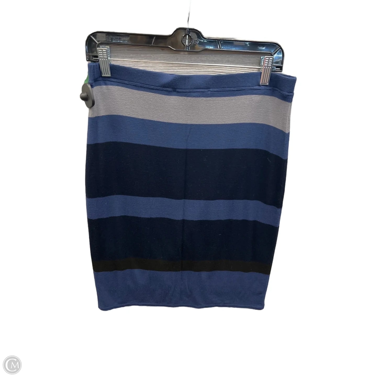 Skirt Midi By Max Studio In Striped Pattern, Size: 8
