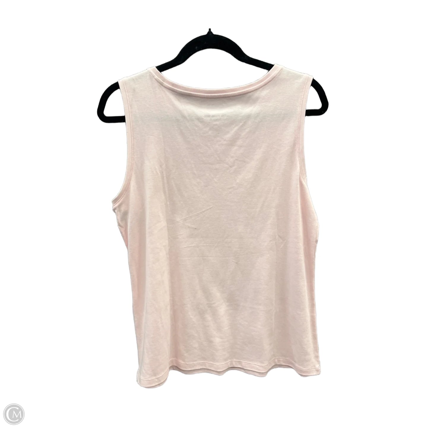 Top Sleeveless By Croft And Barrow In Pink, Size: M