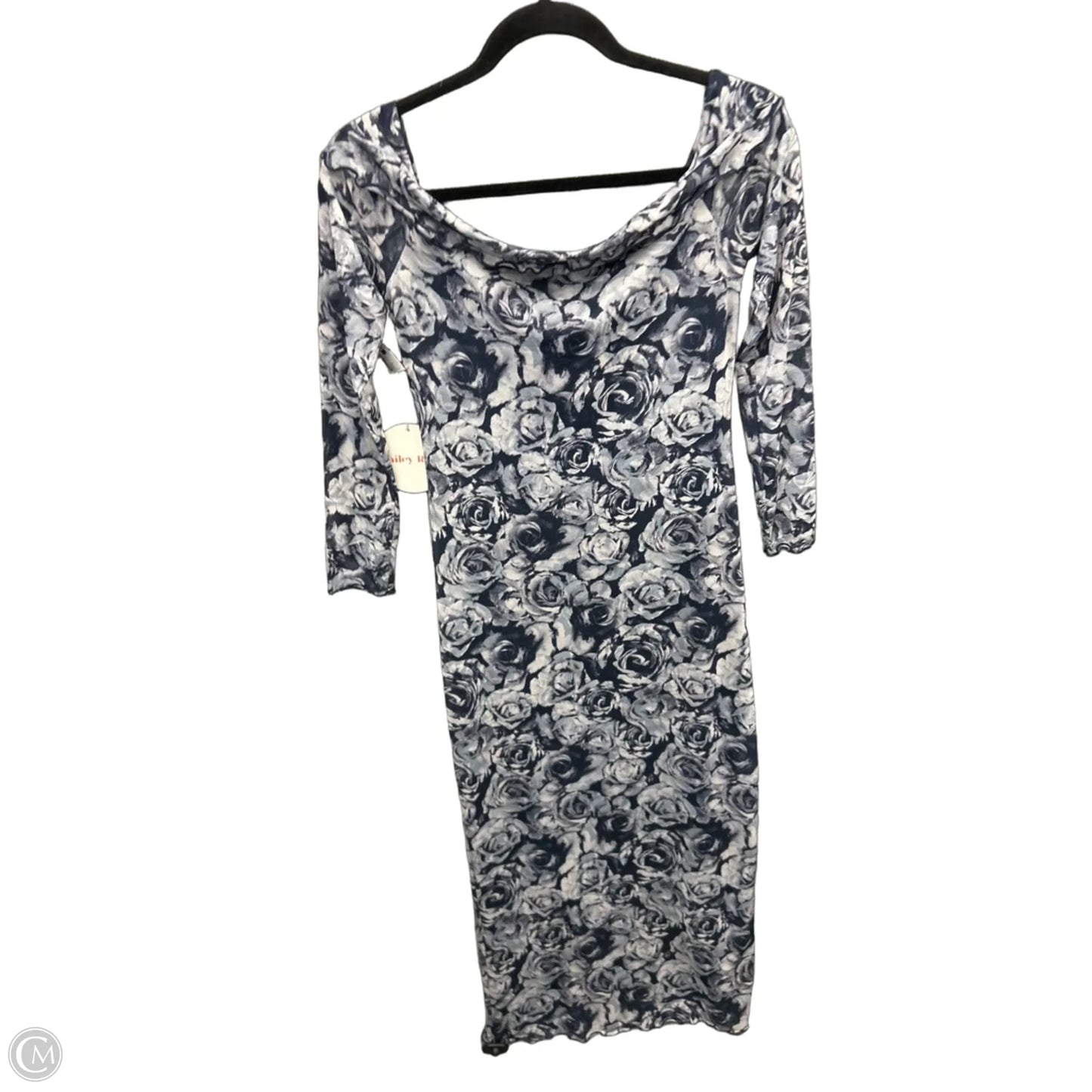 Dress Casual Maxi By Bailey Rose In Blue, Size: M