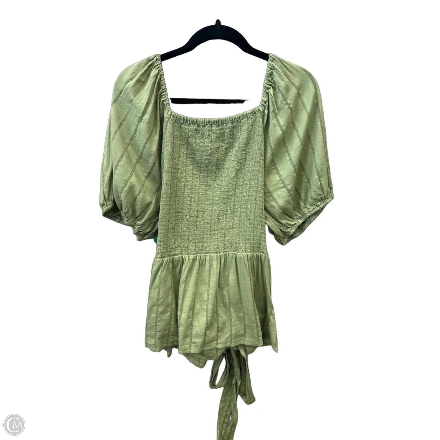 Top Short Sleeve By Old Navy In Green, Size: Xxl