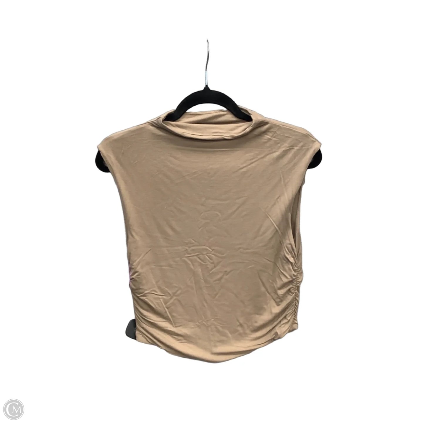 Top Sleeveless By A New Day In Brown, Size: M