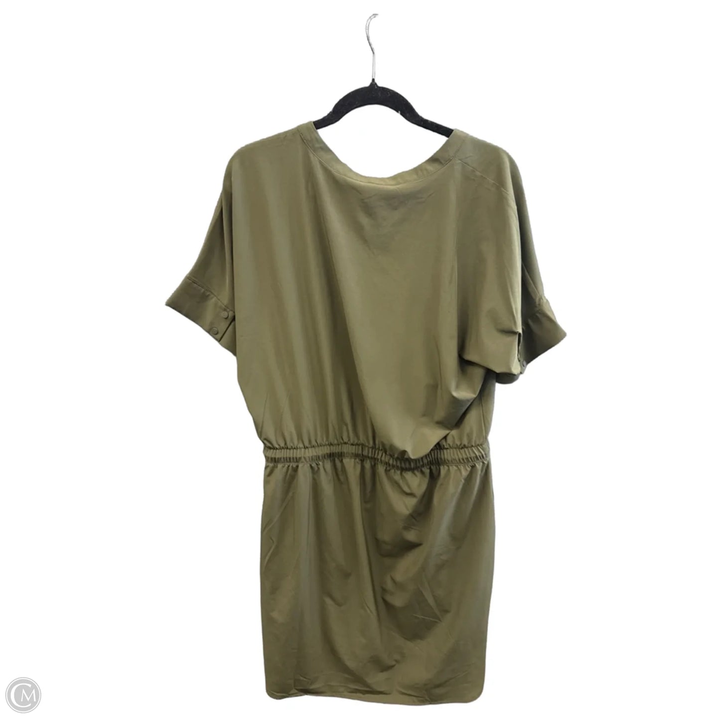Dress Casual Midi By Talbots In Green, Size: L