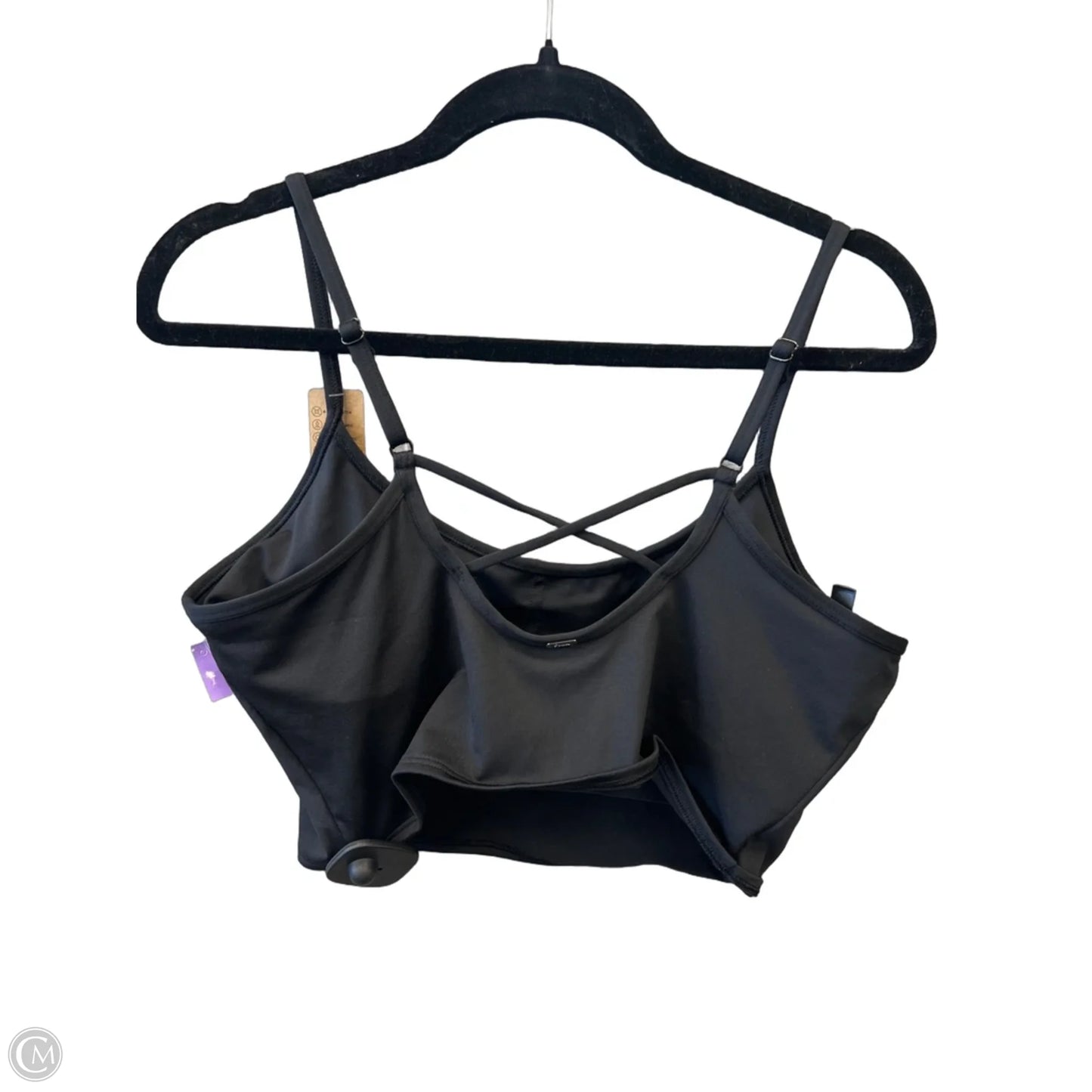 Athletic Bra By Pink In Black, Size: Xl