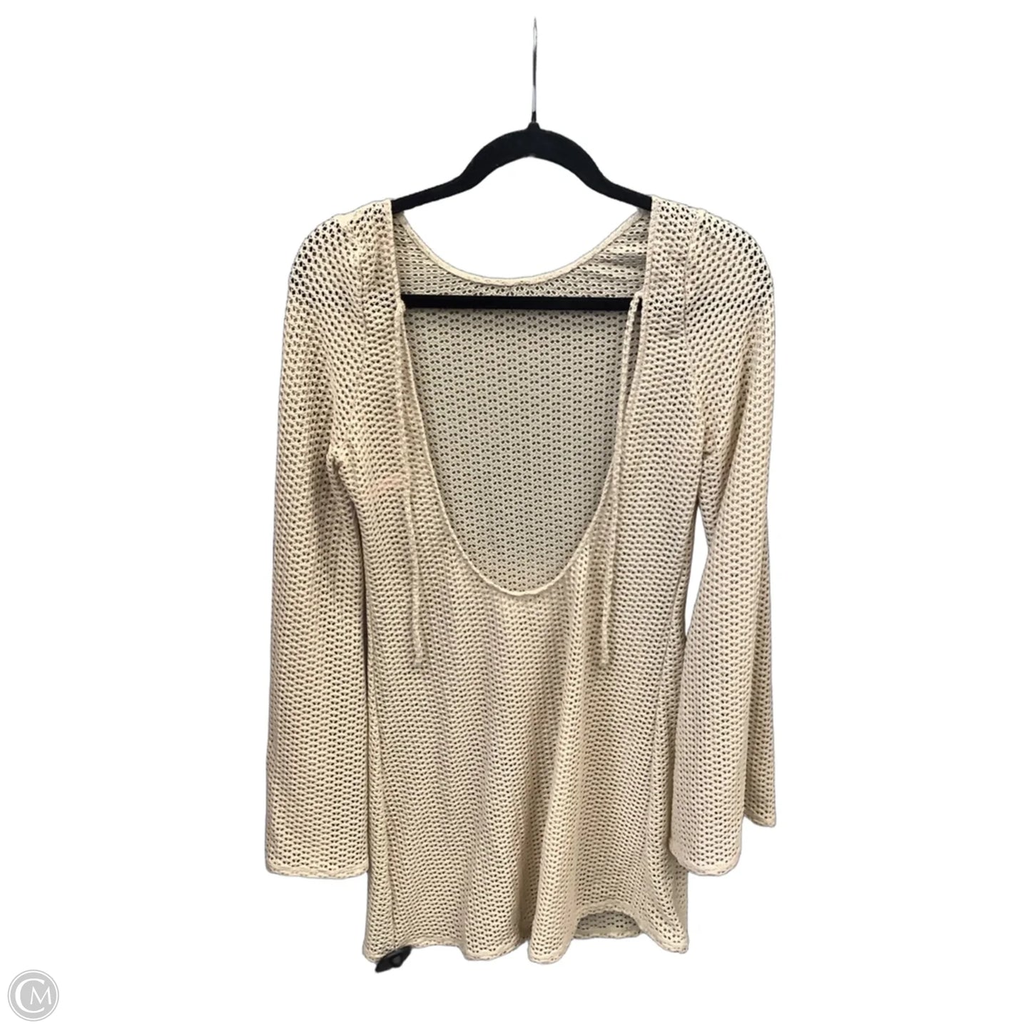 Swimwear Cover-up By Clothes Mentor In Tan, Size: S