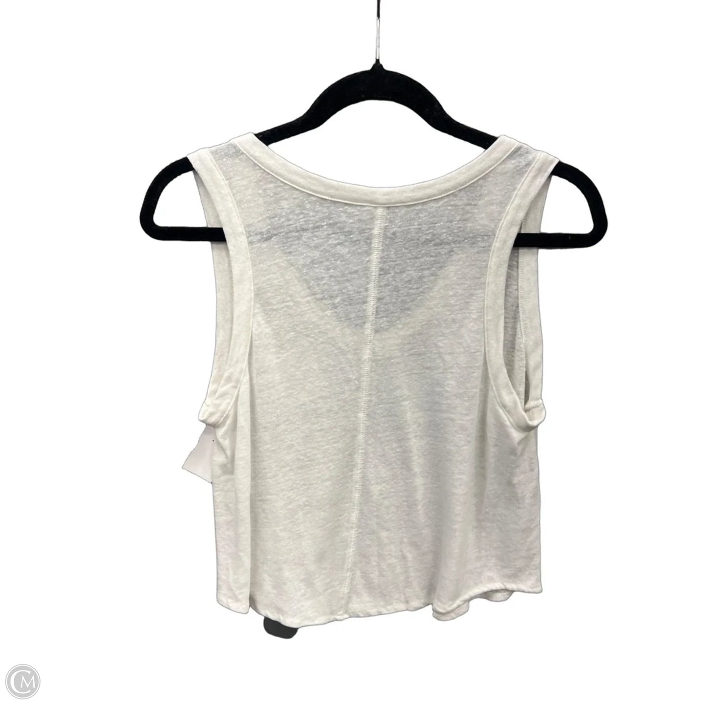 Top Sleeveless By Universal Thread In White, Size: S