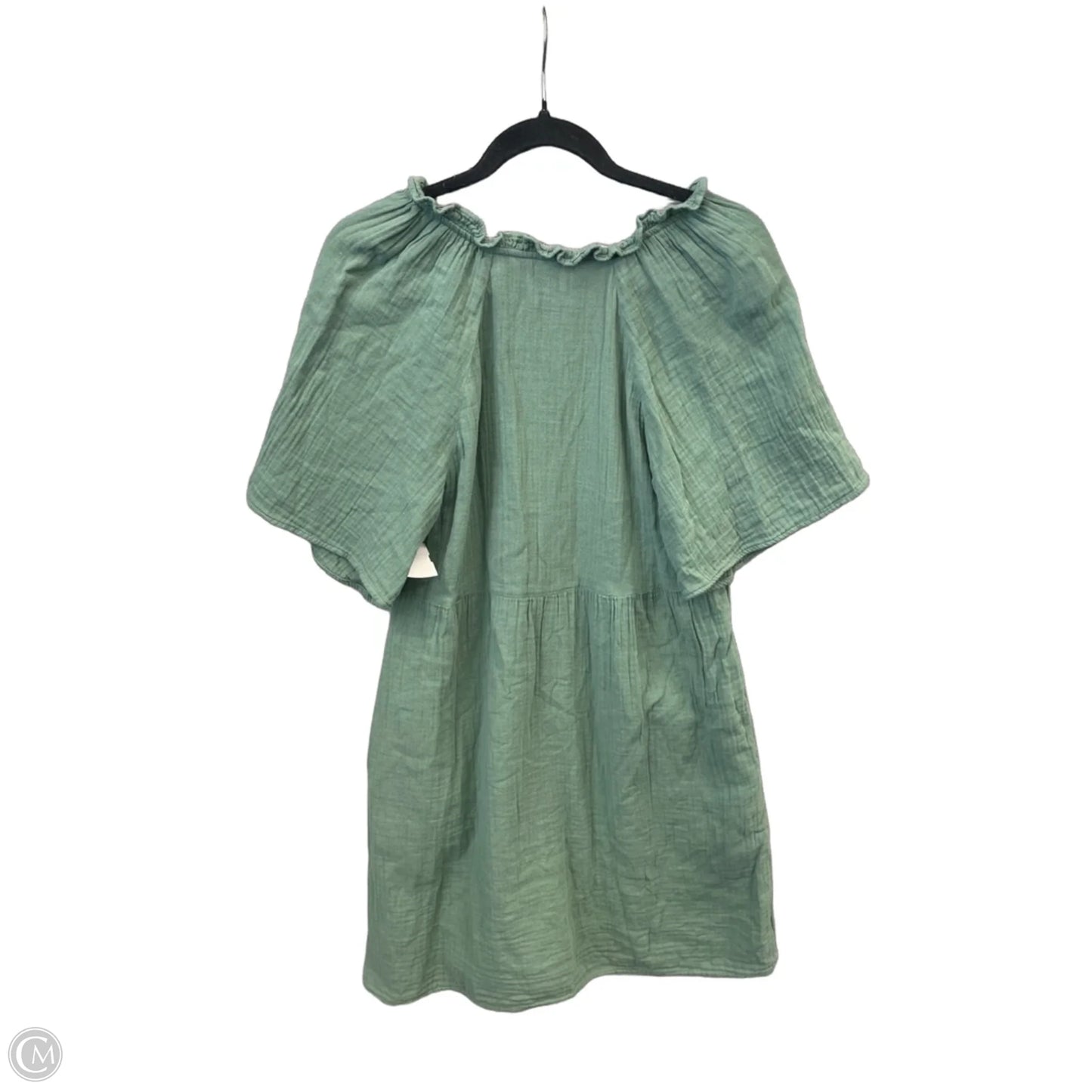 Dress Casual Midi By Old Navy In Green, Size: S