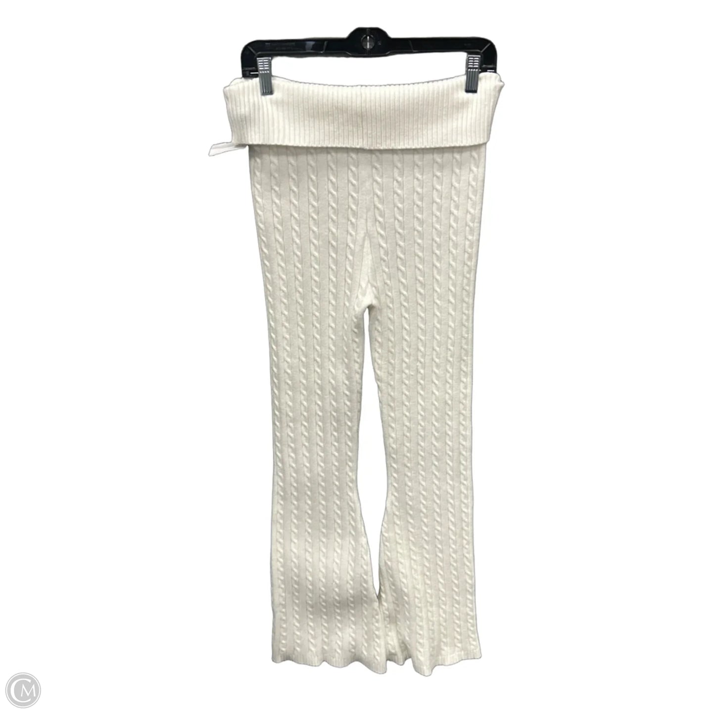 Pants Lounge By Clothes Mentor In White, Size: 12