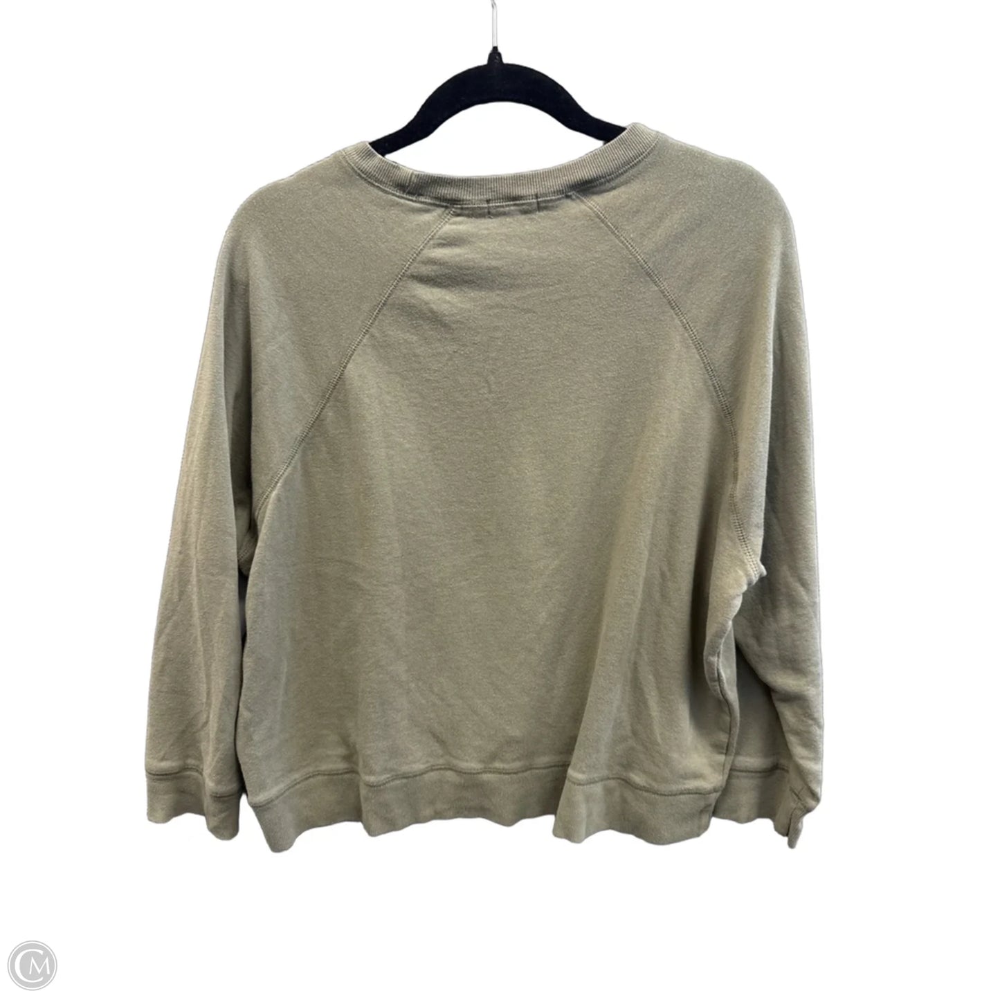 Top Long Sleeve By Originality In Green, Size: S