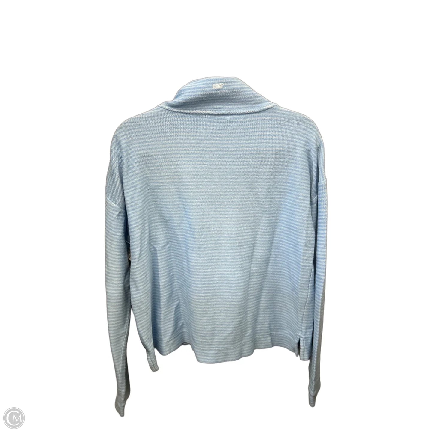 Sweatshirt Collar By Vineyard Vines In Blue, Size: S