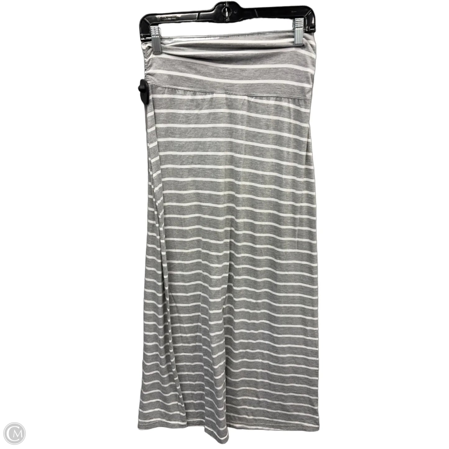 Skirt Maxi By Ultra Flirt In Grey, Size: 8
