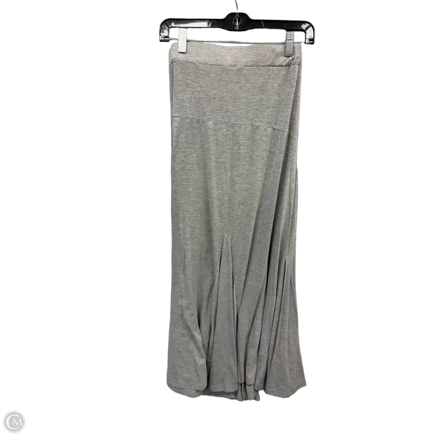 Skirt Maxi By Poof In Grey, Size: 4