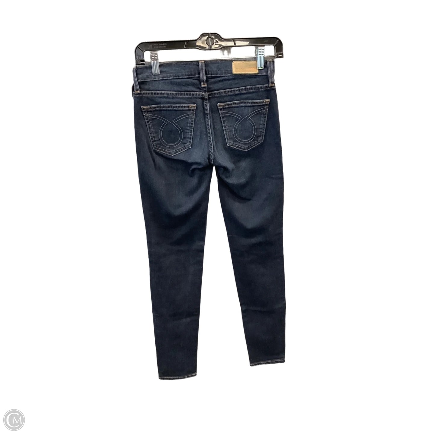 Jeans Skinny By Big Star In Blue Denim, Size: 2