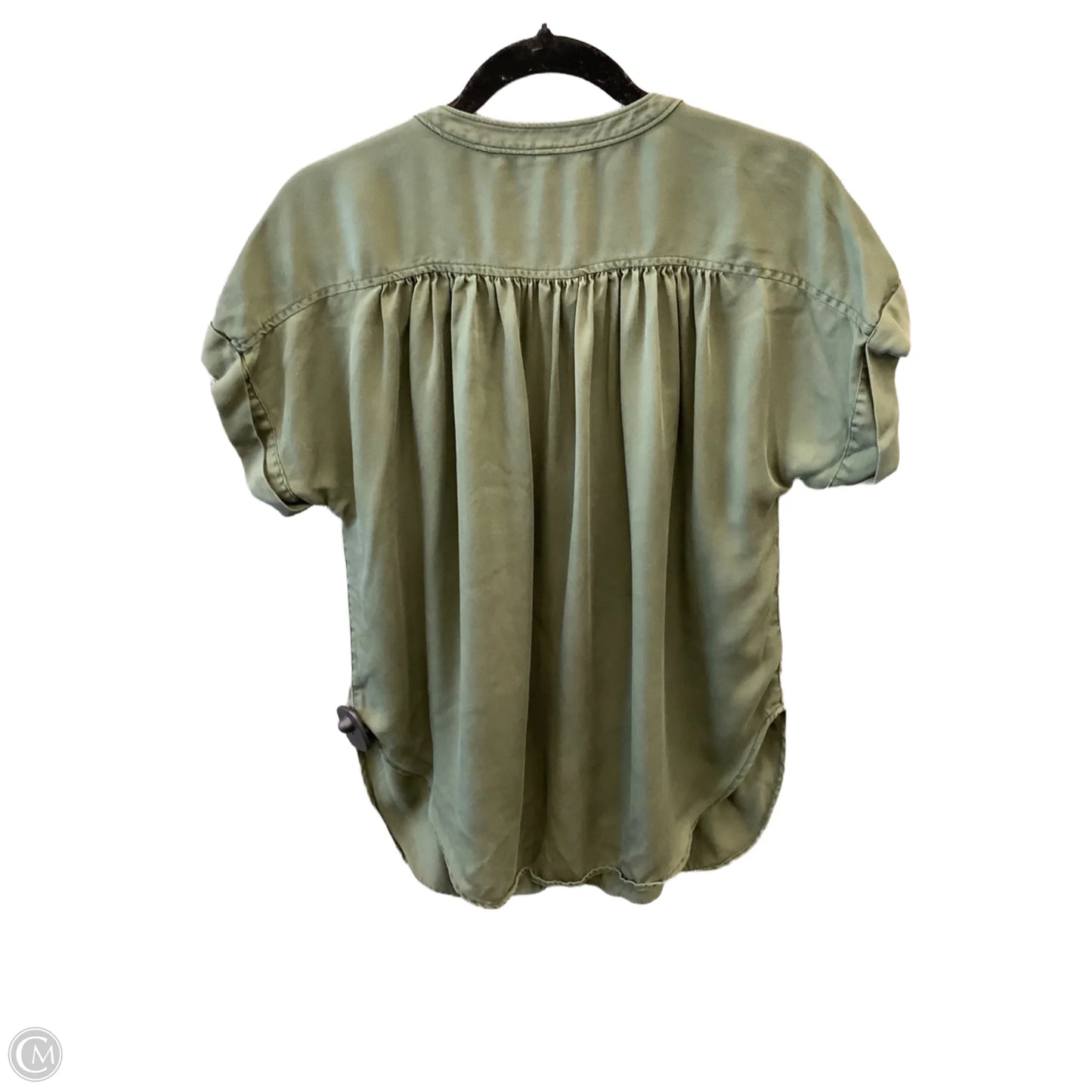 Top Short Sleeve By Lou And Grey In Green, Size: M