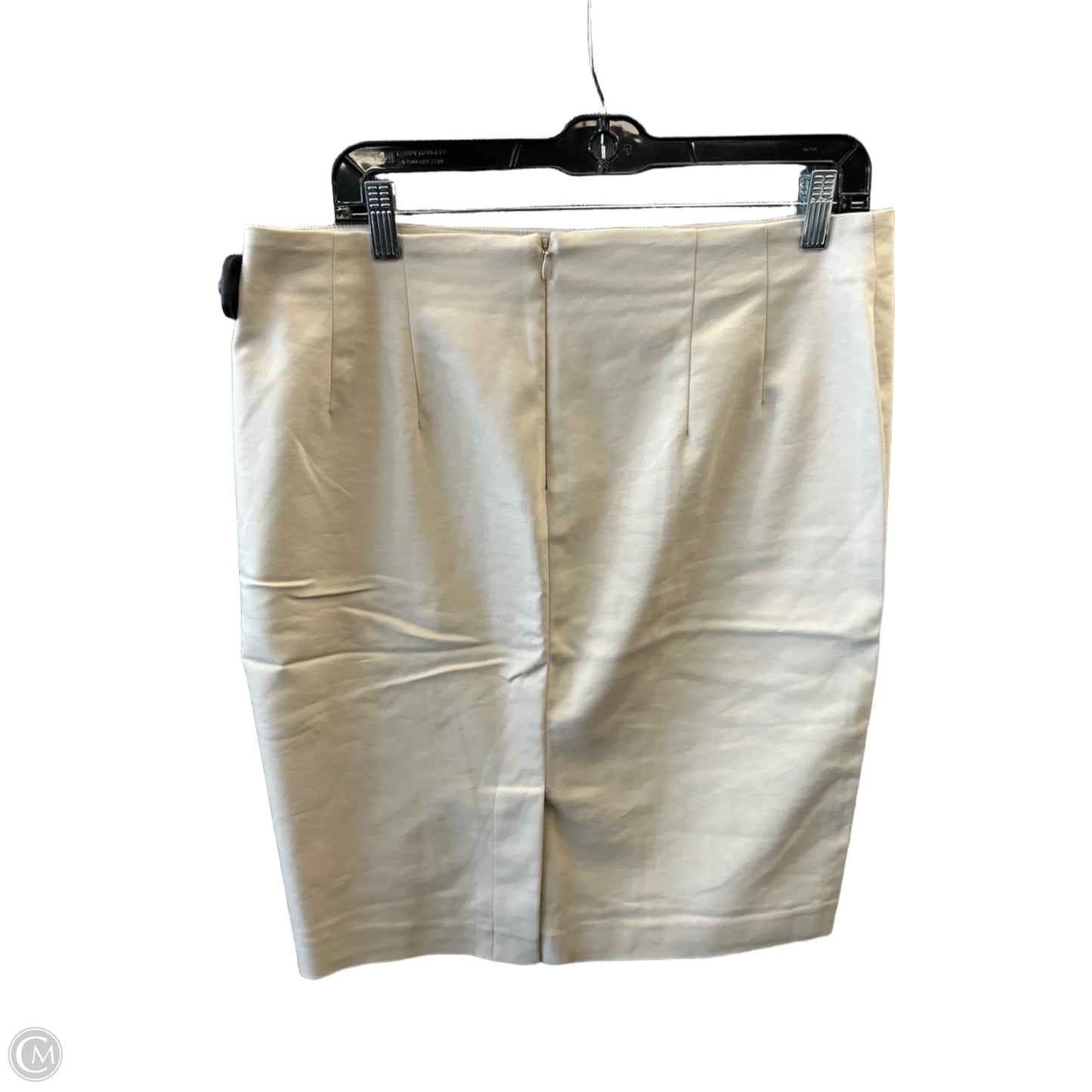 Skirt Midi By Van Heusen In Tan, Size: 12