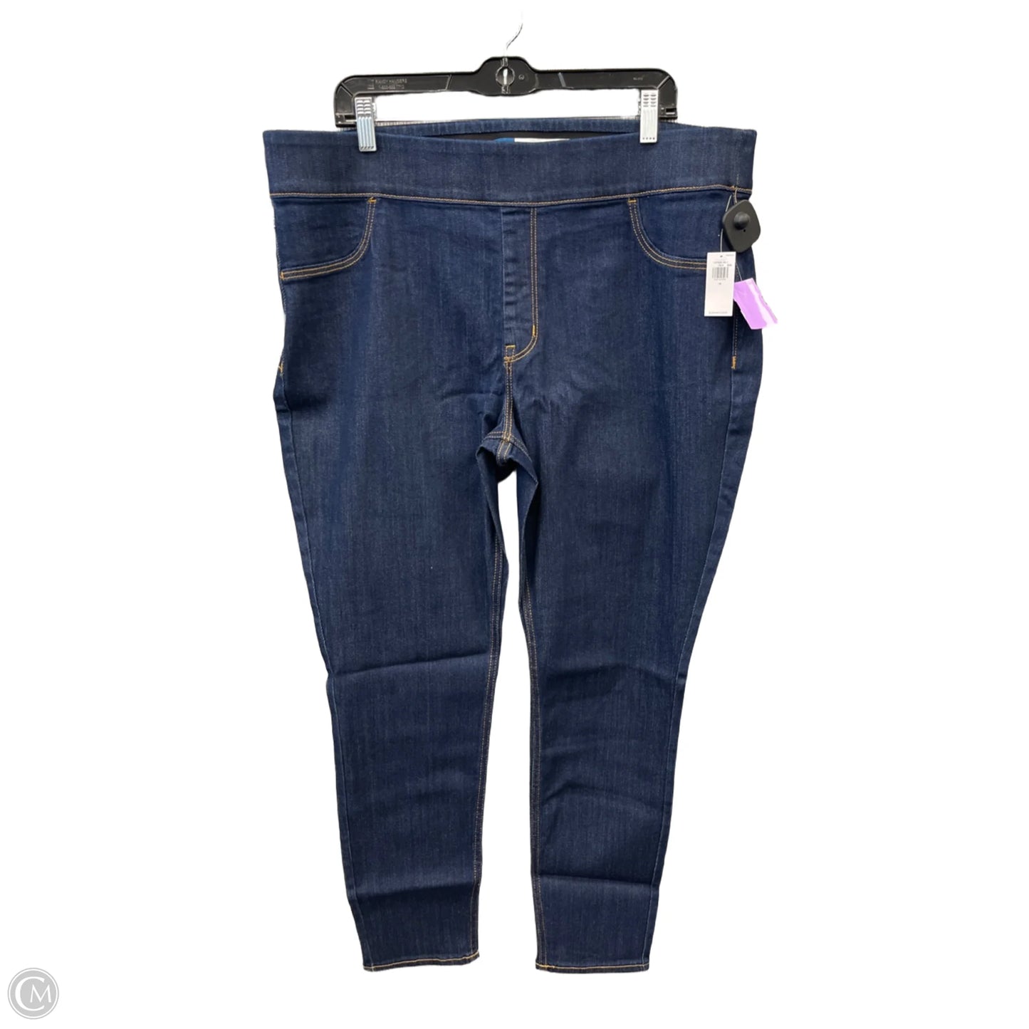 Jeans Skinny By Old Navy In Blue, Size: 18