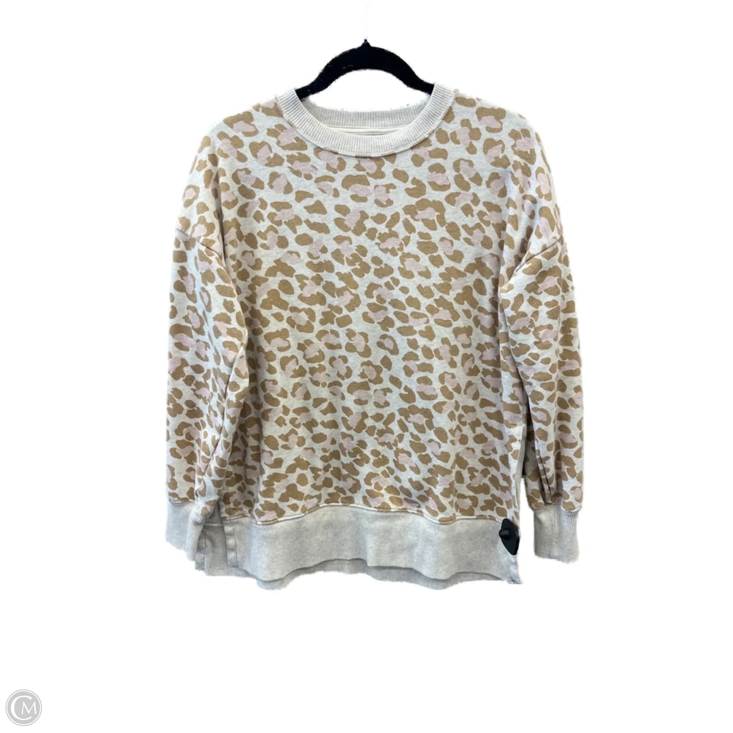 Sweatshirt Crewneck By Aerie In Animal Print, Size: Xs