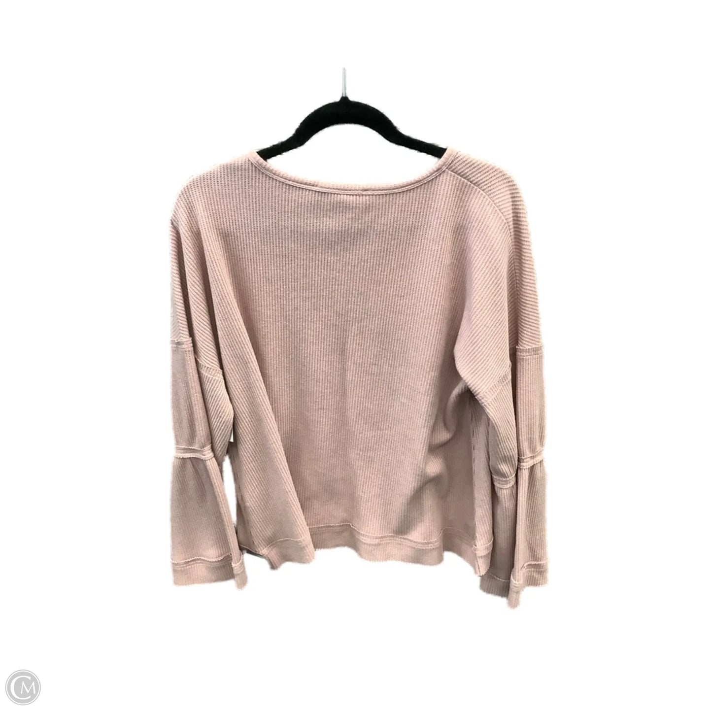 Top Long Sleeve By Clothes Mentor In Pink, Size: M