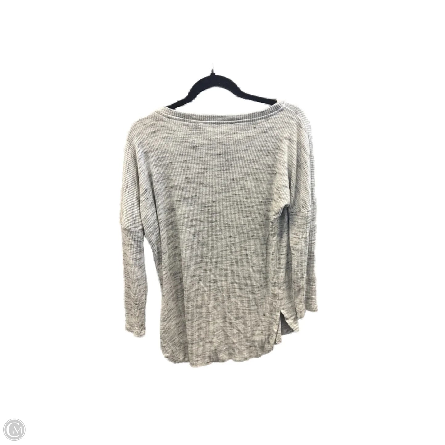 Top Long Sleeve By Clothes Mentor In Grey, Size: S