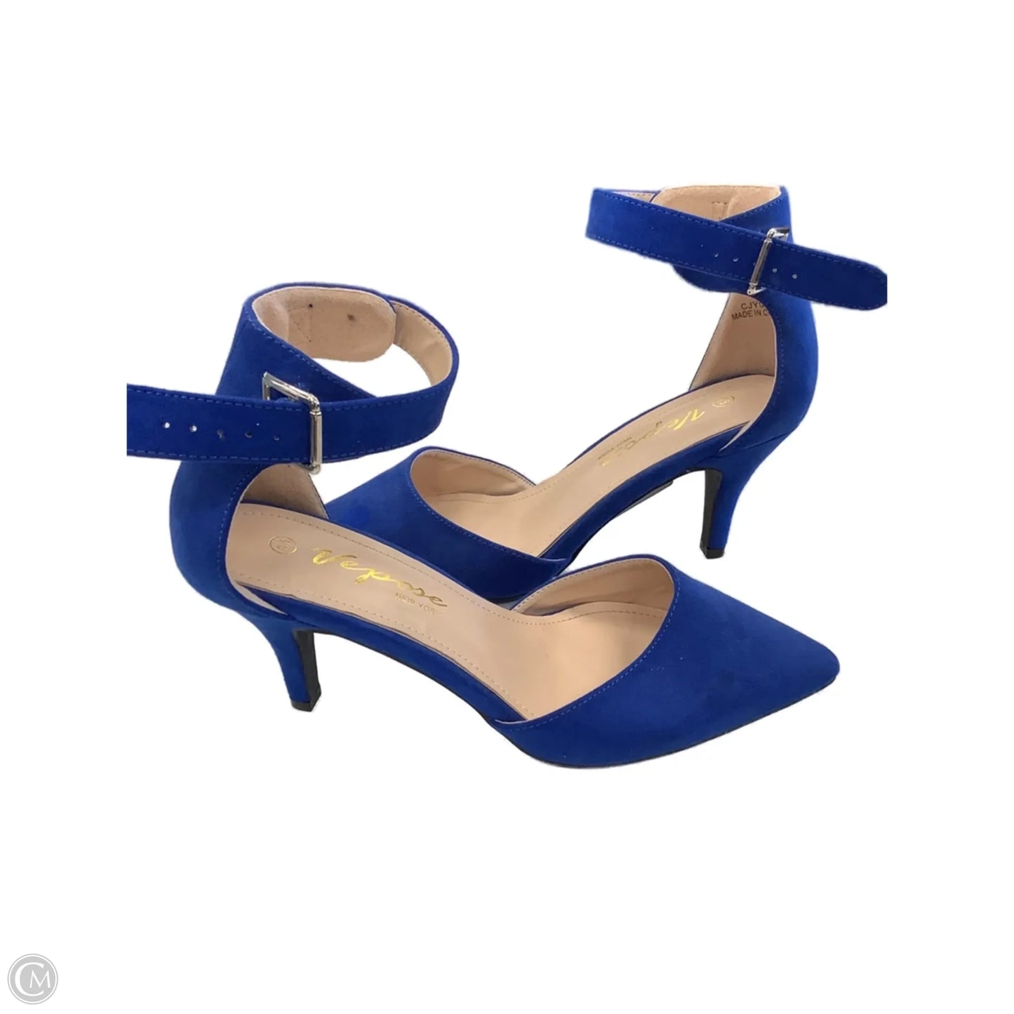 Shoes Heels Stiletto By Clothes Mentor In Blue, Size: 8.5