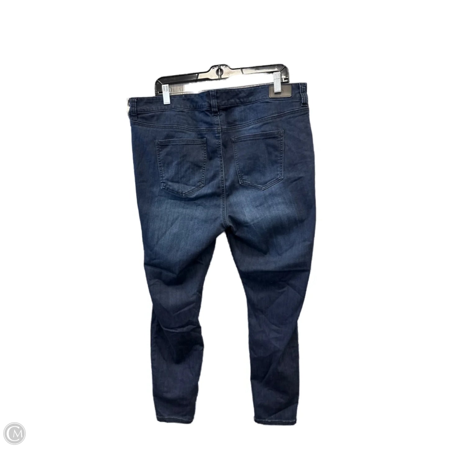 Jeans Skinny By Celebrity Pink In Blue Denim, Size: 20