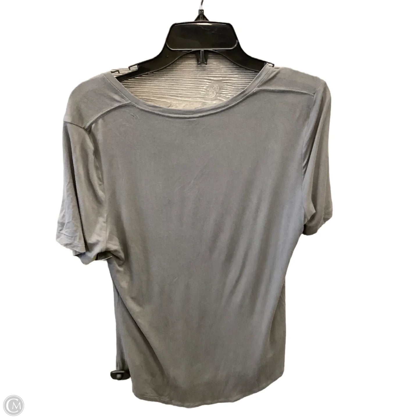 Top Short Sleeve By Old Navy In Grey, Size: M