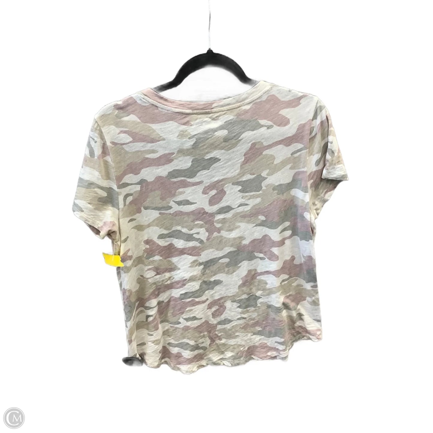 Top Short Sleeve By Old Navy In Camouflage Print, Size: M