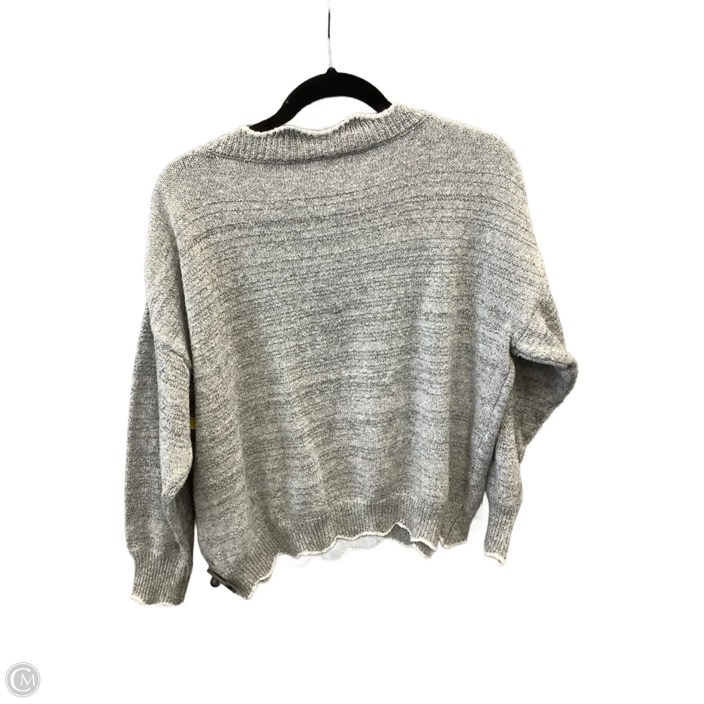 Sweater By Clothes Mentor In Grey, Size: 2x