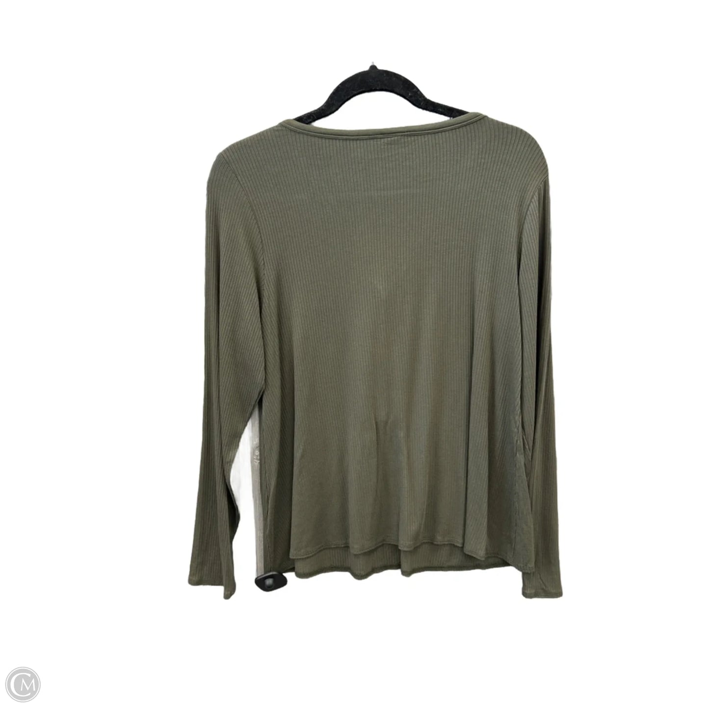 Top Long Sleeve By Old Navy In Green, Size: M