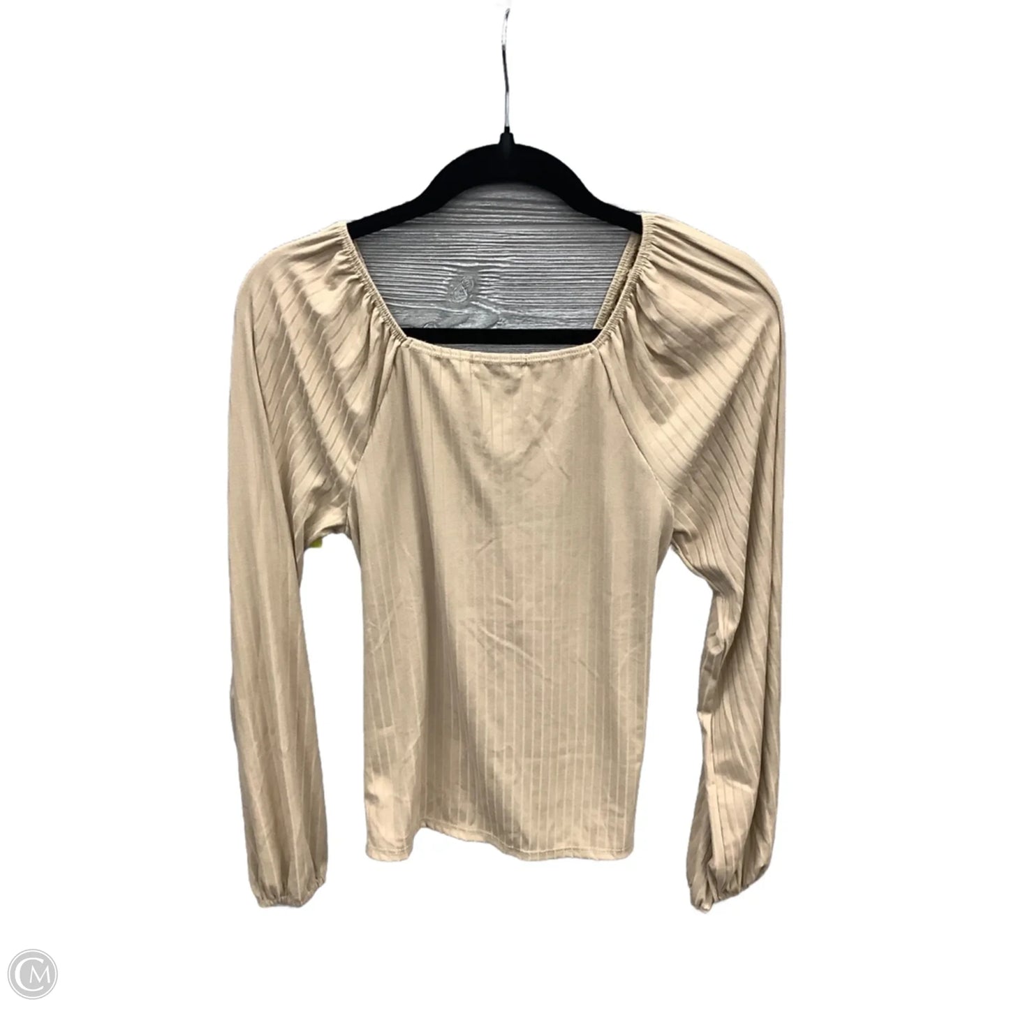Top Long Sleeve By Clothes Mentor In Brown, Size: S